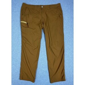 REI Co-op Pants Mens 44x32 Brown Nylon Stretch Hiking Trail Outdoor Adventure